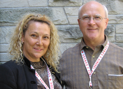 Darlene Palmer and Daniel Labesse