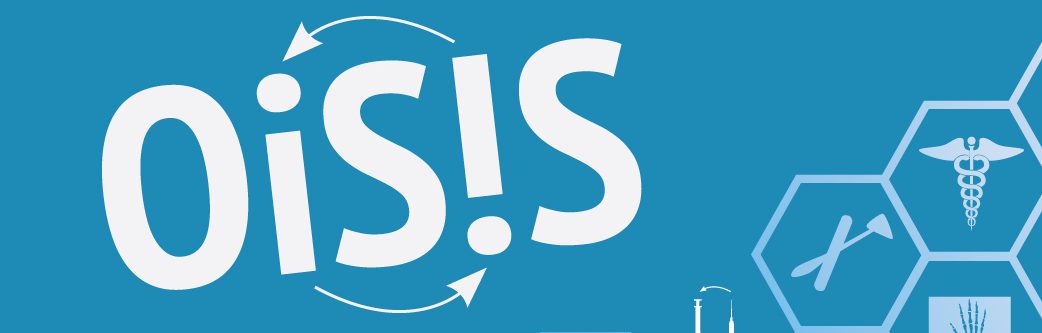 The Ontario Supervised Injection Services Study logo sits beside a cloud of integrated healthcare services