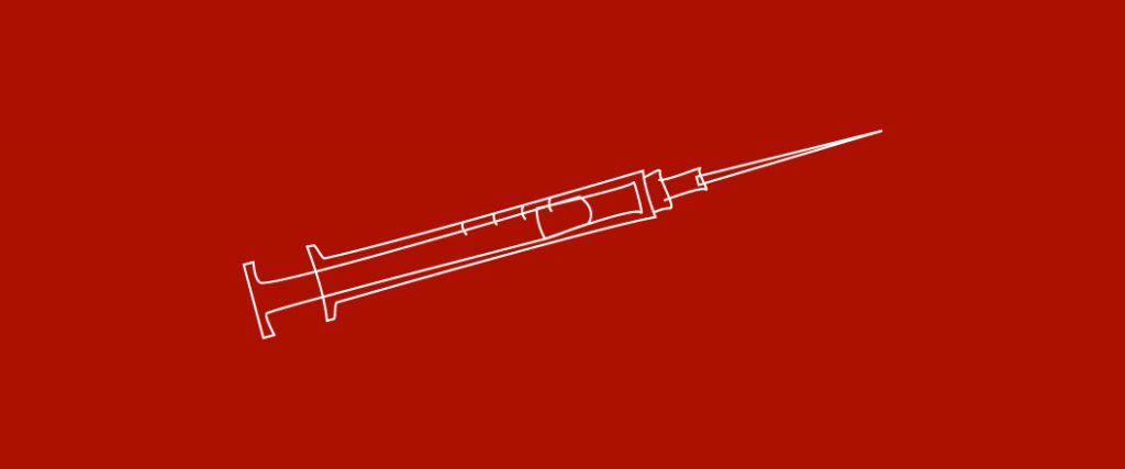 An icon of a syringe.